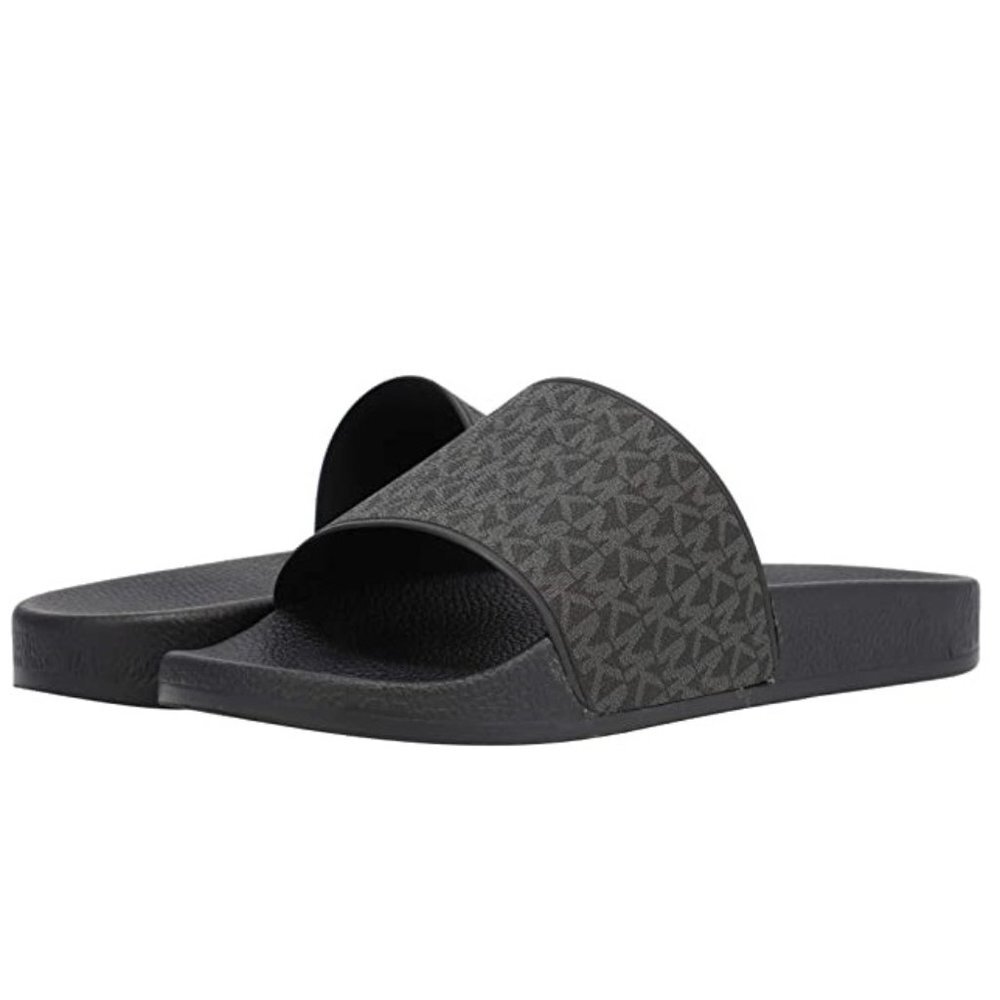 MICHAEL KORS MENS Jake Logo Slide Sandal